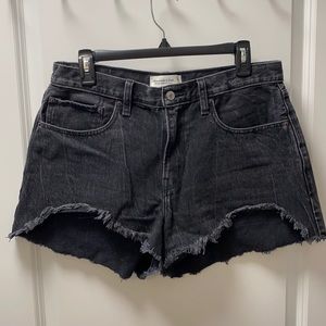 Abercrombie & Fitch Curve Love Boyfriend Shorts